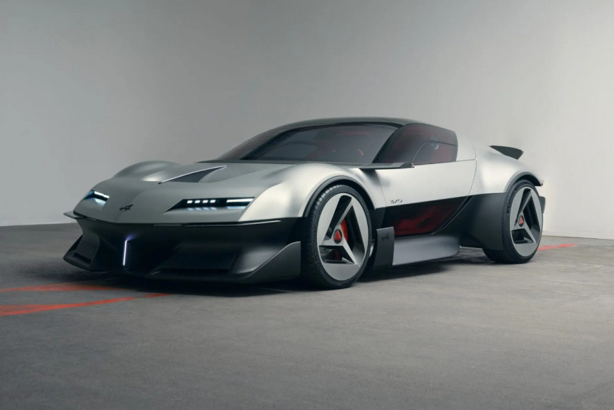 Концепт Alpine A310: электрический спорткар в стиле ретро Концепт Alpine A310: электрический спорткар в стиле ретро